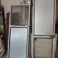 درب آلومینیومی دو عدد