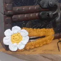 گل سر قلاب بافی