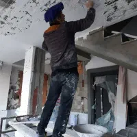 گچ کاری،لکه گیری ،گچبری