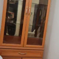 بوفه MDF سالم و تمیز، مناسب جهیزیه و دکور منزل،