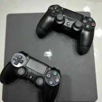 پلی استیشن PS4 اسلیم اکانتی دو دسته اصلی یک ترا