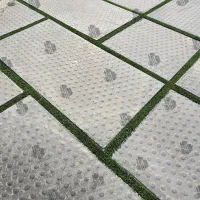 دیوار پوش و کفپوش بتن اکسپوز پلیمری مدل سکه ای