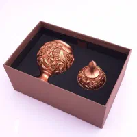 قندان قلمزنی|صنایع دستی و سایر لوازم تزئینی|شیراز, سیاه سنگ|دیوار