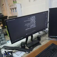 مانیتور ۲۹ اینچ اولتراواید ال‌جی سفید+پایه