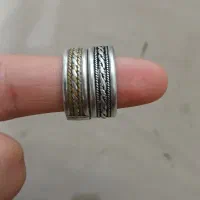 حلقه زیبا نقره