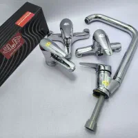 ست شیرآلات ارس پلاس ایتالیایی کروم