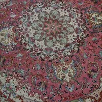 فرش دستبافت تبریز گل ابریشم