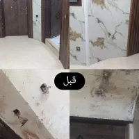 ماربل ترمو قرنیز نبشی بازسازی چمن مصنوعی تی وی وال