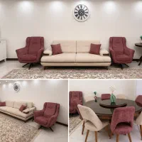 مبل و میز ناهارخوری ۹ و ۸ نفره