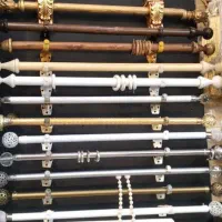 فروش میله پرده ولوازم پرده، نصب پرده پذیرفته میشود|پرده، رانر، رومیزی|آمل, |دیوار