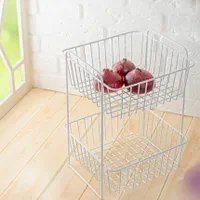 جا پیاز و سیب زمینی دو طبقه سفید