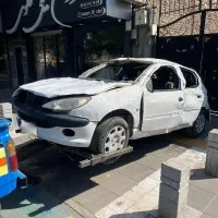 پژو 206 تیپ ۲ موتور tu3 / تصادفی