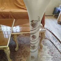 گلدان بسیار شیک همراه چهار گل رز و یک عدد سنبل|گل مصنوعی|خوی, |دیوار