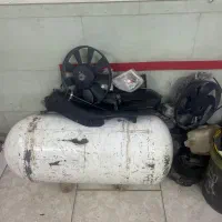 دینام و استارت و موتور فن و مخزن گاز پژو