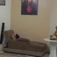 مبل ۷نفره بسیار تمیز رنگ کرم قهوهای .|مبلمان خانگی و میز عسلی|بومهن, |دیوار