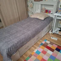 تخت خواب یک نفره سه کشو