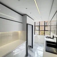 60متر/۱خ/غرق نور فول بازسازی/فول دیزاین/لوکس