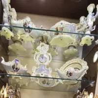 ظرف دکوری کشکول متوسط کرم لیلی مجنون لمونژ وارداتی|ظروف سرو و پذیرایی|مشهد, کوی المهدی|دیوار