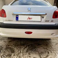 ۲۰۶ sd v8 مدل ۹۵ فقط معاوضه بانیسان|خودرو سواری و وانت|ایلام, |دیوار