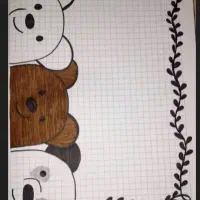 نقاشی حاشیه دفتر|تابلو، نقاشی، عکس|مسجد سلیمان, |دیوار