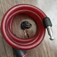 ۱عدد قفل کلید دار دوچرخه استفاده شده بفروش میرسد