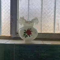 شیشه(چمری) چراغ خواب قدیمی. سه پایه قدیمی