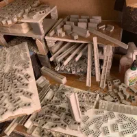 حس ساخت و‌ساز واقعی مینیاتوری