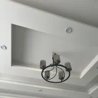 لوستر پنج شعله مدرن