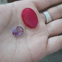 امیتیست وعقیق قرمزخطی|جواهرات|زاهدان, |دیوار