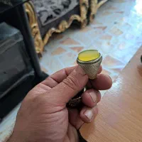 انگشتر‌سنگ‌معدنی‌باباقوری‌شرفالشمس‌عقیق|جواهرات|هرسین, |دیوار