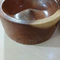 ست گلدان جاعودی جاشمعی وزیره تنه درخت چوب گردو|صنایع دستی و سایر لوازم تزئینی|ایذه, |دیوار