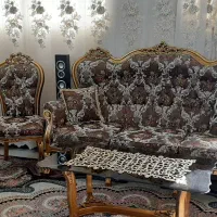 مبل ۹نفره استیل|مبلمان خانگی و میز عسلی|قم, باجک دو|دیوار