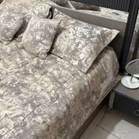 سرویس خواب عروس کاملا نو باتشک تخت