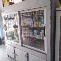 یخچال ۲ متری فروشی موتور تازه عوض شده فن هم