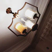 لوستر وارداتی . ۳ شعله