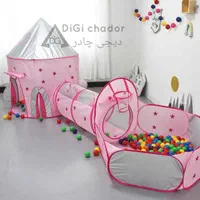 چادر بازی کودک کلبه قلعه تونل اقیانوسی موشکی خارجی|کوهنوردی و کمپینگ|کرج, شهرک جهاننما|دیوار