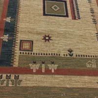 فرش دست دوم در حد نو|فرش|رضوانشهر, |دیوار