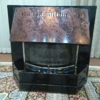 بخاری گازی طرح شومینه