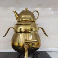 کتری قوری طلایی