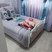 تخت خواب دخترانه نونو|تخت و سرویس خواب|تهران, دولتخواه شمالی|دیوار