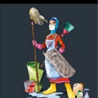 نیرو نظافتی خانم