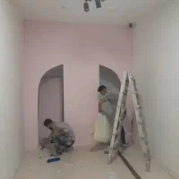 نقاشی ساختمان استادکار رنگ آمیزی پذیرفته میشود|خدمات پیشه و مهارت|کرج, گلشهر|دیوار