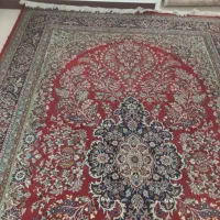 دوتخته فرش لاکی و کرم ۹ و ۶ متری