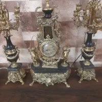 ساعت وشمعدان