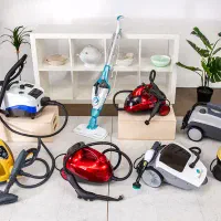 لوازم برقی بخارشور8باربخارجعبه دار ضمانت جاروشارژی