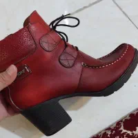 کفش نیم بوت چرم زنانه سایز 40
