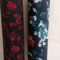 پارچه لباسی نخی 4 طرح متفاوت