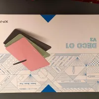 قلم نوری XP-Pen Deco 01 V2 در حد نو + جعبه کامل|قطعات و لوازم جانبی رایانه|گلپایگان, |دیوار