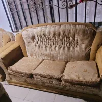 فروش مبل ۷نفره دست دوم سالم وبدون موریانه|مبلمان خانگی و میز عسلی|عباسآباد, |دیوار