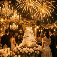 تم تولد،نورافشانی،جشن